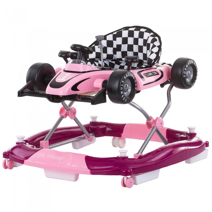 Premergator si Antemergator Racer  4 in 1 Roz - Chipolino Pink Racer 